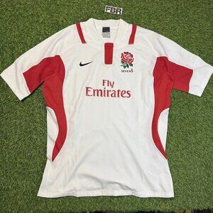 Vintage Nike English National Rugby Team Jersey